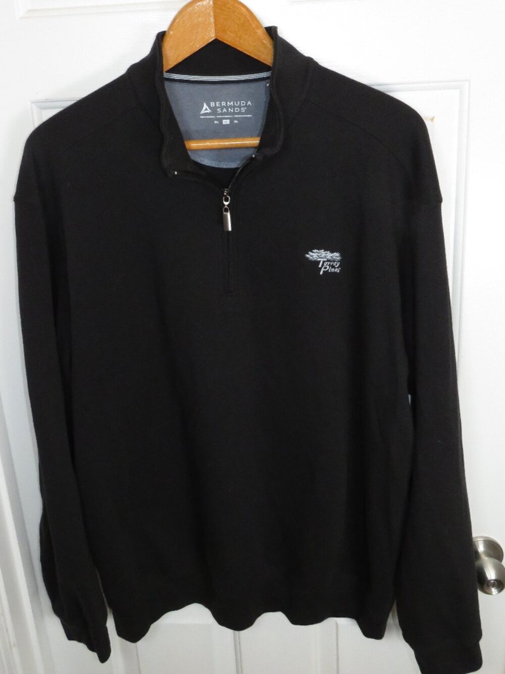 Torrey Pines Bermuda Sands 1/4 Zip Golf Pullover Men's Size 2XL